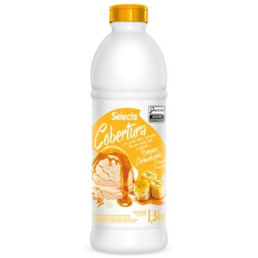 Imagem de Cobertura Para Sorvete 1,3kg Selecta - Escolha Seu Sabor, Banana Caram