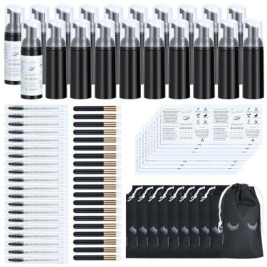 Imagem de Kit de pós-tratamento para cílios Tannova, 100 unidades de frascos de 