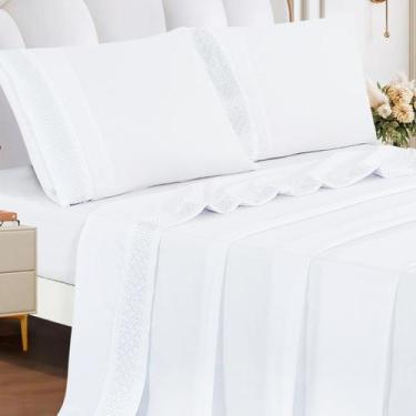 Imagem de Jogo De Cama Imperiale King 100% Algodao 300 Fios Super Macio - De Luc