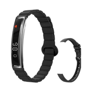 Imagem de Pulseira Inteligente Esportiva À Prova D'Água Para Mulheres Monitor De