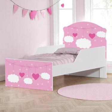 Imagem de Cama infantil nuvem meninas - kids Mobili