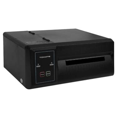 Imagem de Impressora Térmica de Etiquetas 300mm/s 203 DPI Papel 50–110mm Conexão USB para Logística, Escritório e E-Commerce – Preto