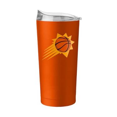 Imagem de FANMATS Copo de aço inoxidável NBA Phoenix Suns de 590 ml – Acabamento em pó durável – Serve na maioria dos porta-copos, oficialmente licenciado pela NBA – Mantém bebidas quentes e frias