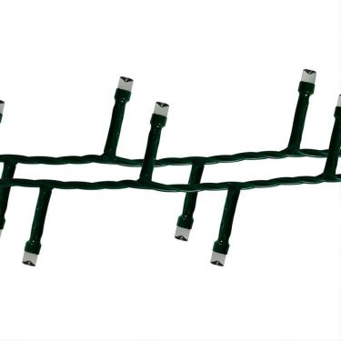 Imagem de Cordão Luminoso Natal 5 Mt Led 8 Funcões Pisca Verde 110V