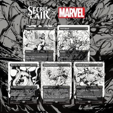 Imagem de Magic the Gathering Secret Lair x Marvel's Spider-Man: Venom Unleashed (Inks) (Foil)