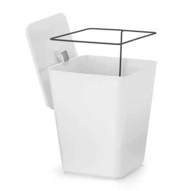 Imagem de Lixeira Quadrada Branca Aramado Interno 7LTC 5090 Arthi