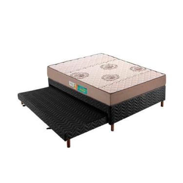 Imagem de Colchão Polar D33 Class Pérola Brown+Bicama 138x188 - Colchões Polar