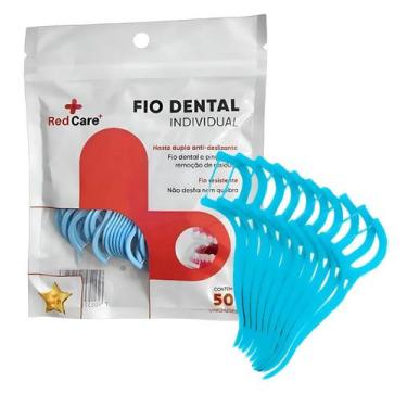 Imagem de Fio Dental Com Haste Plástica Redcare Supermedy C/50