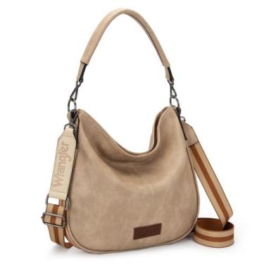 Imagem de Bolsa Hobo Wrangler para mulheres Montana West Vegan Leather