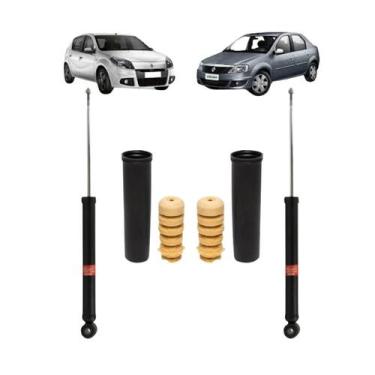 Imagem de Kit Batente+Amortecedor Kayaba Traseiro Sandero Stepway 2015 A 2021, T