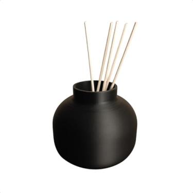 Imagem de Porta Incenso Organizador Minimalista Spa Massagem Ambientes (Preto)