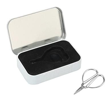 Imagem de Tesouras de bordado, tesouras vintage, acessórios de costura de aço inoxidável, arte, trabalho, corte, bordado, artesanato, tesouras, ferramentas artesanais (prata)