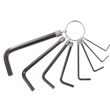 Imagem de Jogo Chave Hexagonal Allen 1,5-8,0mm Tipo L Curta Argola Cro