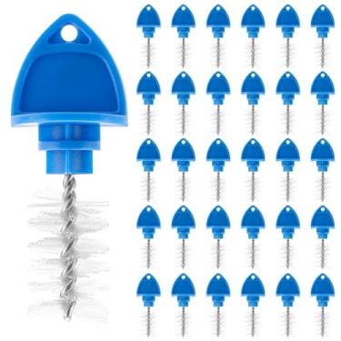 Imagem de 30 peças de escova de torneira de cerveja, plugues de torneira de cerveja de pressão, tampa de torneira de limpeza