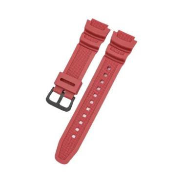 Imagem de Pulseira De Borracha De Silicone De 18mm Para Casio G-Shock AE-1200 AQ