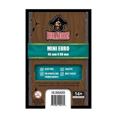 Imagem de Sleeve Mini Euro (45 x 68mm) - Bucaneiros