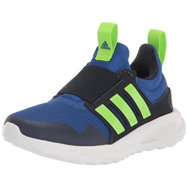 Imagem de adidas ACTIVERIDE 2.0 Running Shoe, Ink/Solar Green/Team Royal Blue, 3 US Unisex Little Kid