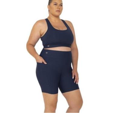 Imagem de Bermuda Amei Sports Feminina Fitness Bolsos Laterais - 20163-Unissex