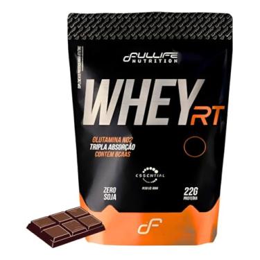Imagem de Fullife Nutrition, Whey protein concentrado RT, 22g de proteína, Sabor Chocolate, Pouch, 1,8 kilos • 45 Doses