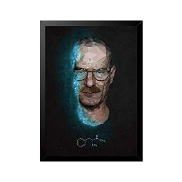 Imagem de Quadro Poster Breaking Bad Walter White 33x23cm