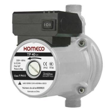 Imagem de Mini Bomba Circuladora De Água TP40 G4 Ferro - Komeco - 220V