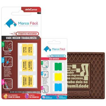 Imagem de Kit Vade Mecum Trabalhista MeuCurso - Marca Fácil