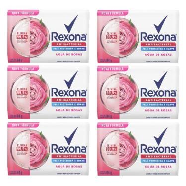 Imagem de Kit 6 Sabonete em Barra Rexona Orchid Fresh 84g