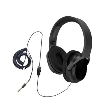 Imagem de Generic Fone de Ouvido Detector de Metais, Profissional, Conveniente, Leve, com Fio, Portátil, para Uso Externo, com Cabo de Mola, Style a, Tamanho real