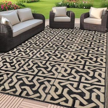 Imagem de Tapete SAND MINE Canudo de plástico reversível 274x549 cm ao ar livre