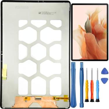 Imagem de Foufinin Tela de substituição para Samsung Tablet S7 FE para Samsung Galaxy Tab S7 FE SM-T730U T730W T733U T733W T736U T736U T736W Tela LCD Touch digitalizador com ferramentas
