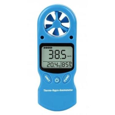Imagem de Termo-higro-anemômetro INS-1350 | Mede T/U/V | LCD Tripla