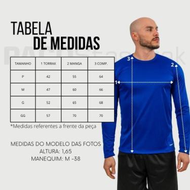 Imagem de Blusa Térmica Masculina Proteção UV 50+ Camisa Manga Longa Malha Fria 