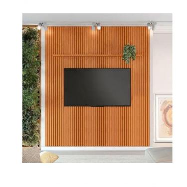 Imagem de Painel Riso Ripado 2,40x2,07cm Jcm Movelaria - Cinamomo