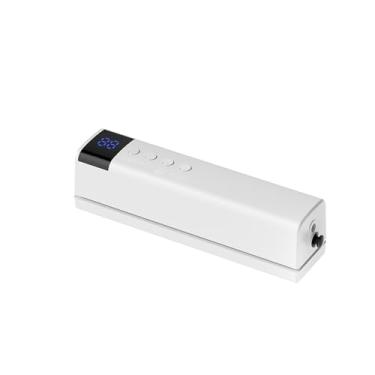 Imagem de Mini seladora de alimentos, máquina seladora a vácuo portátil sem fio com USB-C recarregável, perfeita para uso doméstico e em viagens (branca)