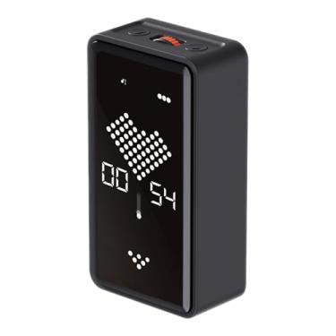 Imagem de Temporizador de ampulheta digital gravitacional, temporizador de ampulheta com suporte magnético de 1 a 99 minutos com configurações de tempo personalizáveis, ideal para uso na cozinha, produtividade