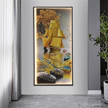 Imagem de Luminária de parede contemporânea para interiores, minimalista e moderna, com design mural criativo para sala de estar, quarto, sala de jantar, escritório, entrada, casa, hotel, corredor, il