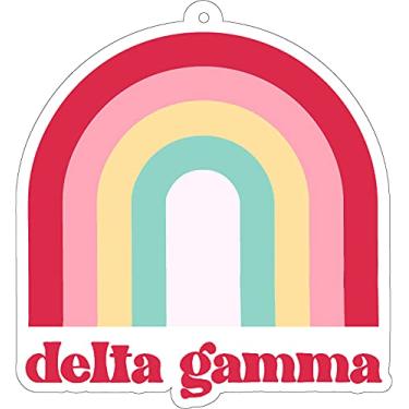Imagem de Delta Gamma - Rainbow Air Freshener - 2/Pack - Flowers & Sunshine Scent