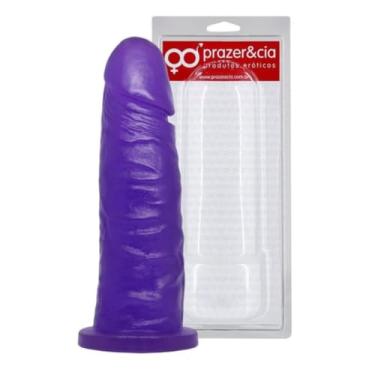 Imagem de Prótese Realística Aromatizada 14,8 X 4 Cm Pênis Penetrável Dildo Penetrável G6CSVCH (UVA)