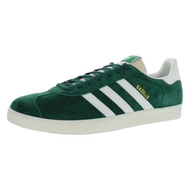 Imagem de adidas Tênis adulto unissex Gazelle ADV, Verde oliva/branco fantasma/verde floresta, 45