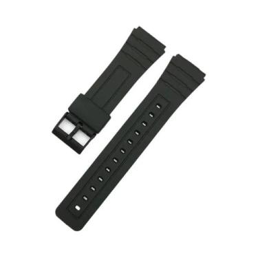 Imagem de Pulseira De Relógio Ajustável De Silicone 12-22mm Para Casio W800H A15