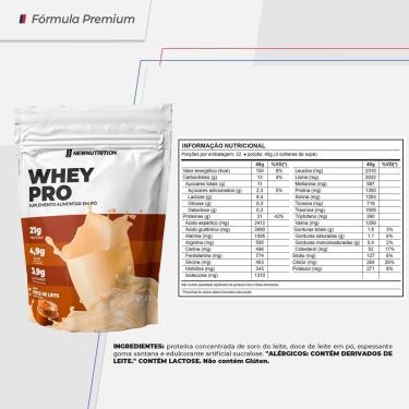 Imagem de Whey Pro 60% 900g Doce de Leite Newnutrition-Unissex