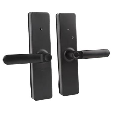 Imagem de Generic Smart Lock Com Alça, 4 Métodos de Desbloqueio Chave de Senha do Cartão IC de Impressão Digital Biométrica, Design de Senha Virtual Navegação de Som Inteligente para Casa