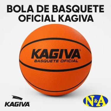 Imagem de Bola de Basquete Kagiva Oficial Original Para Jogo Quadra Rua, Laranja