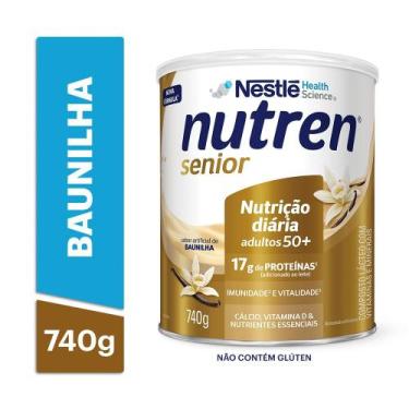 Imagem de Complemento Alimentar Nutren Senior Baunilha 740g