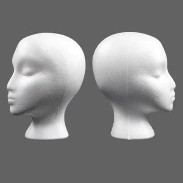 Imagem de Modelo De Cabeça De Manequim De Espuma Leve E Durável Para Mulheres, I