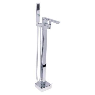 Imagem de Misturador Monocomando De Piso Para Banheira Cromado - Smart Norte