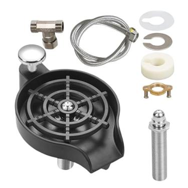 Imagem de de Copos de Alta Pressão - Ferramenta de Limpeza para Garrafas em Aço Inoxidável - Acessório para Pia para Enxaguar Copos,para Casa Hotel Restaurante Apartamento Negócios de Aluguer e Padarias