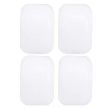Imagem de Ymiko 4 Unidades/Conjunto de Peças de Reposição para Rodas de Skate PU de Alta Elasticidade (Branco Puro)