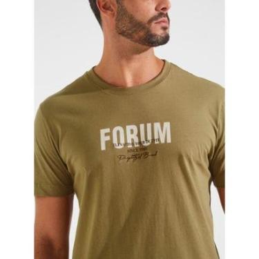 Imagem de Camiseta Forum Slim Off Masculino-Masculino