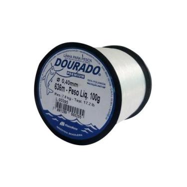 Imagem de Linha pesca dourado 040 bca 100g - Mazzaferro, 0.40mm